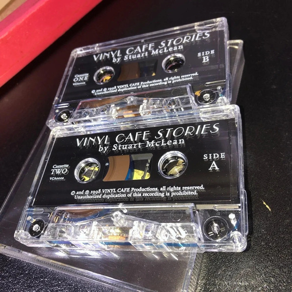 5/$25 Stuart McLean Stories From The Vinyl Cafe Softcover Book Novel 2 Cassettes - Picture 9 of 9